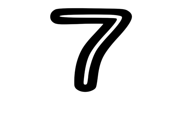 Bold Outlined Comic Mono Number 7 Review