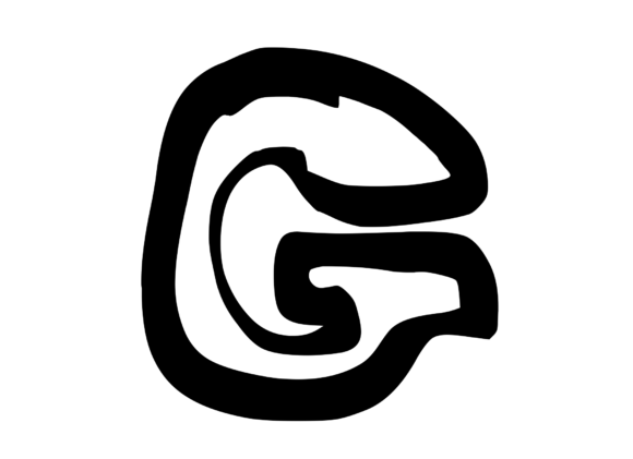 Bold Punk Hand Drawn Mono Letter G Review