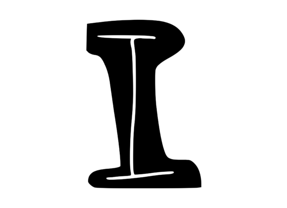 Funky Bold Skeleton Letter I Review for Embroidery Projects