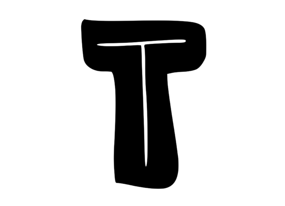 Funky Bold Skeleton Letter T Embroidery Review