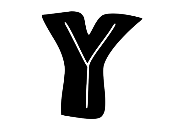 Funky Bold Skeleton Letter Y Embroidery Review