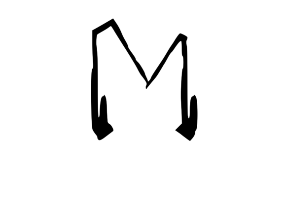 High Tek Grunge Mono Letter M Review