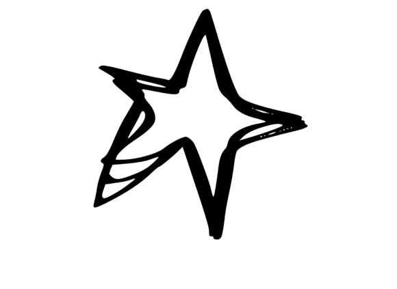 Mono Scribble Graphic Star Embroidery Review